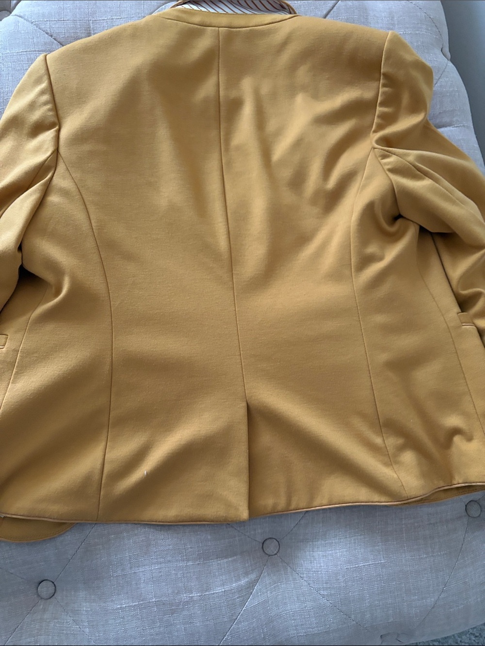 The Limited Mustard Yellow Women's Blazer - Picture 4 of 7